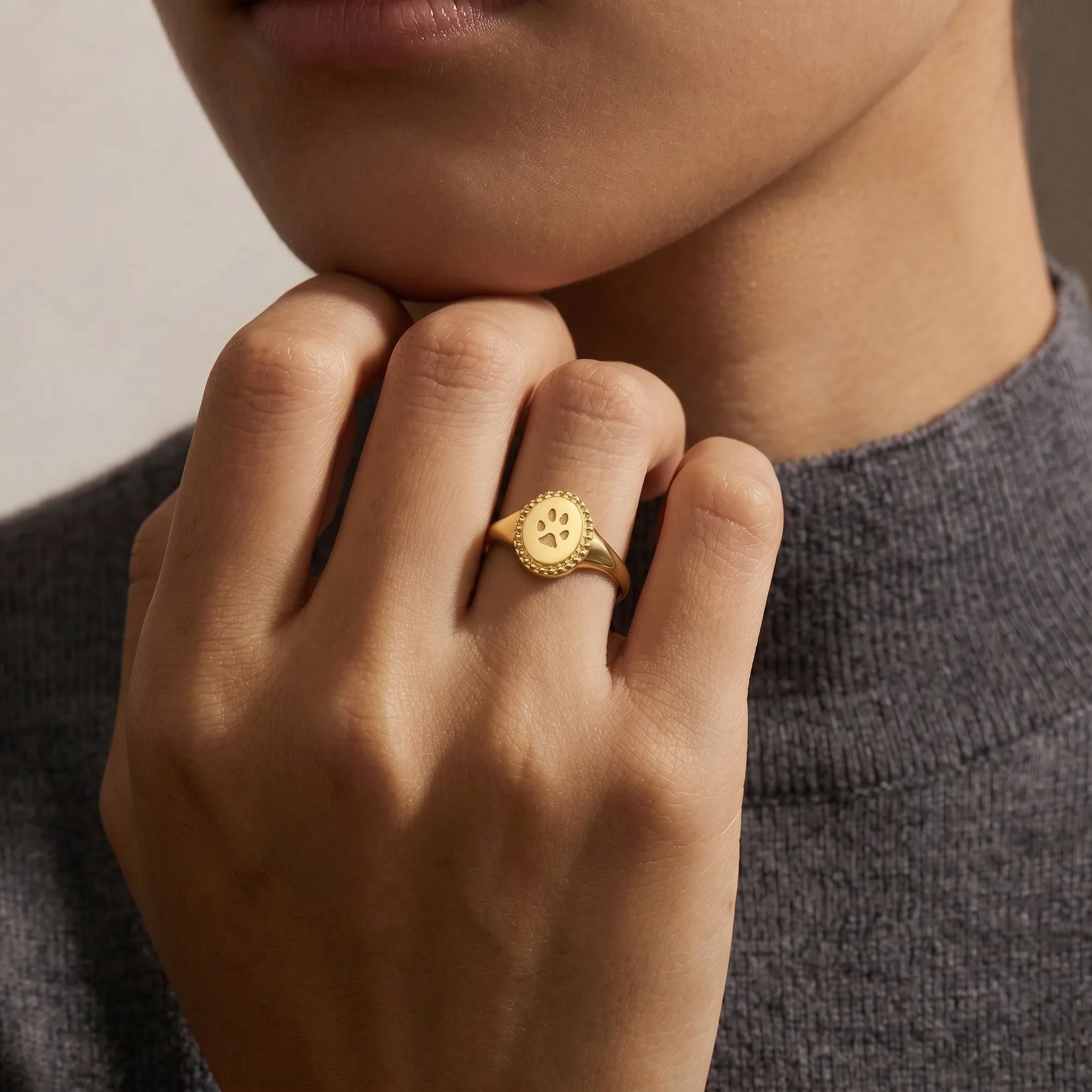 JWH personalized ring gift